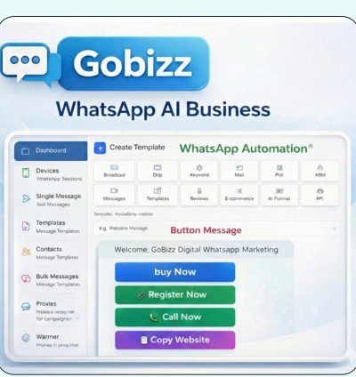 WhatsApp AI Automation Button & List of Messages