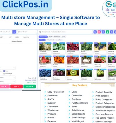Multi store Management – Single Software to Manage Multi Stores at one Place