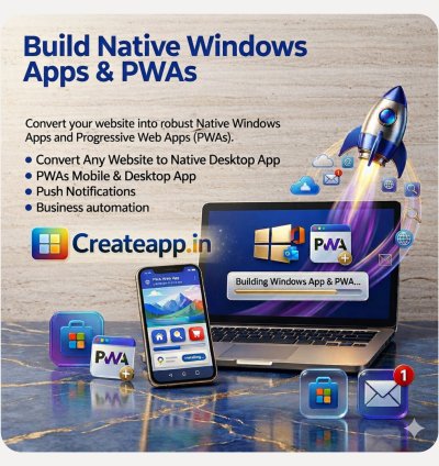Create new & Convert windows & Mobile APP