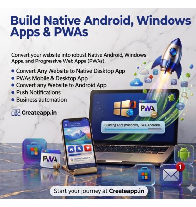 Create new & Convert windows & Mobile APP
